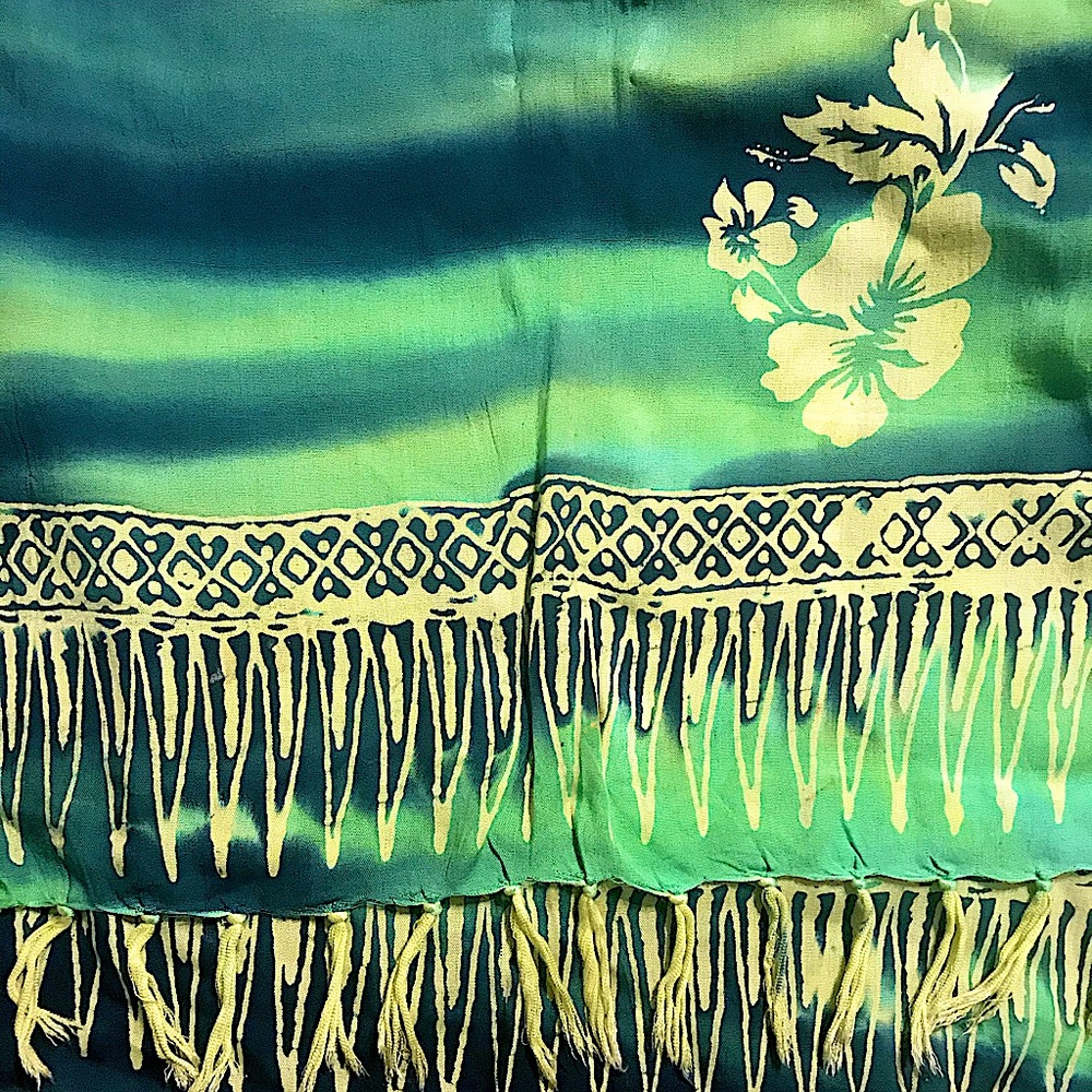 Hawaiian Beach Cover-up wrap (Sarong)